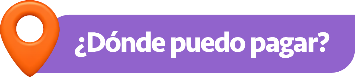 Dónde pagar